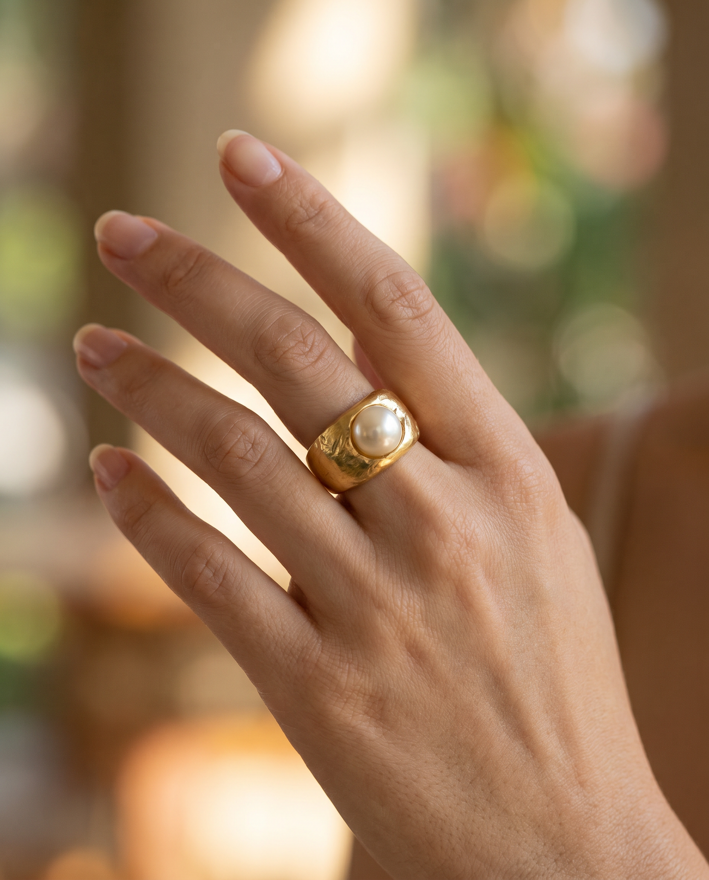Dominica Pearl Ring