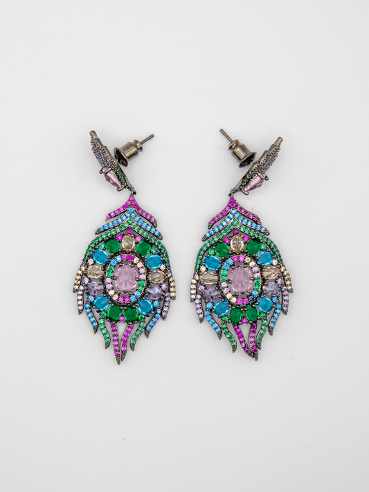 Pendientes Orquídea