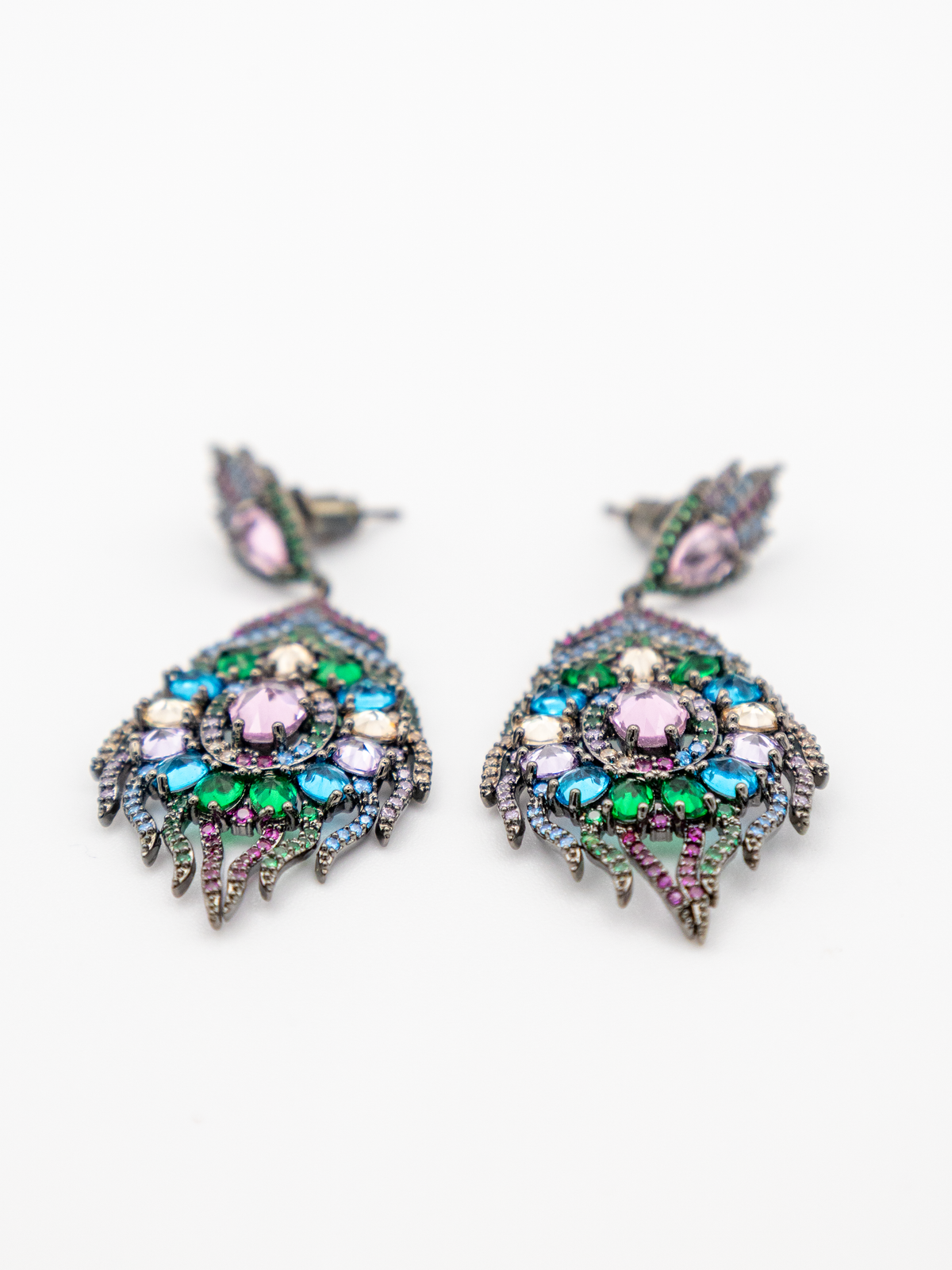 Pendientes Orquídea