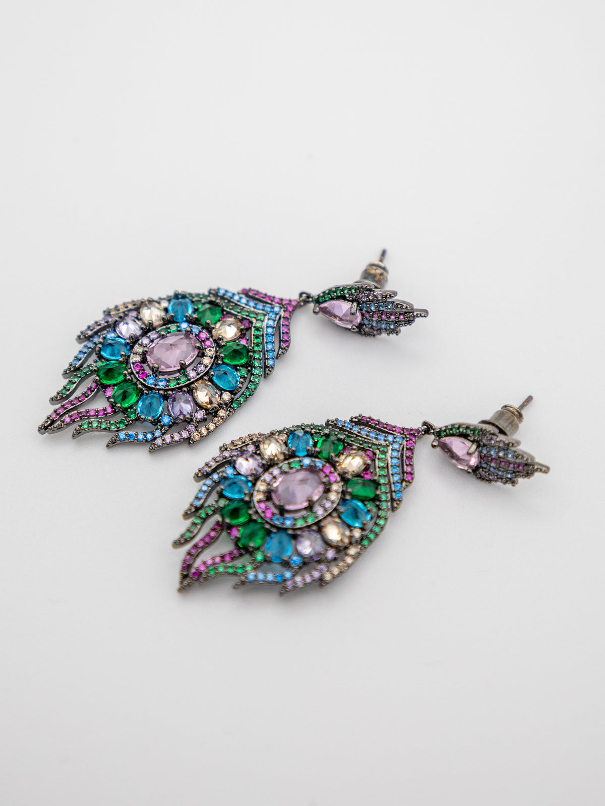 Pendientes Orquídea