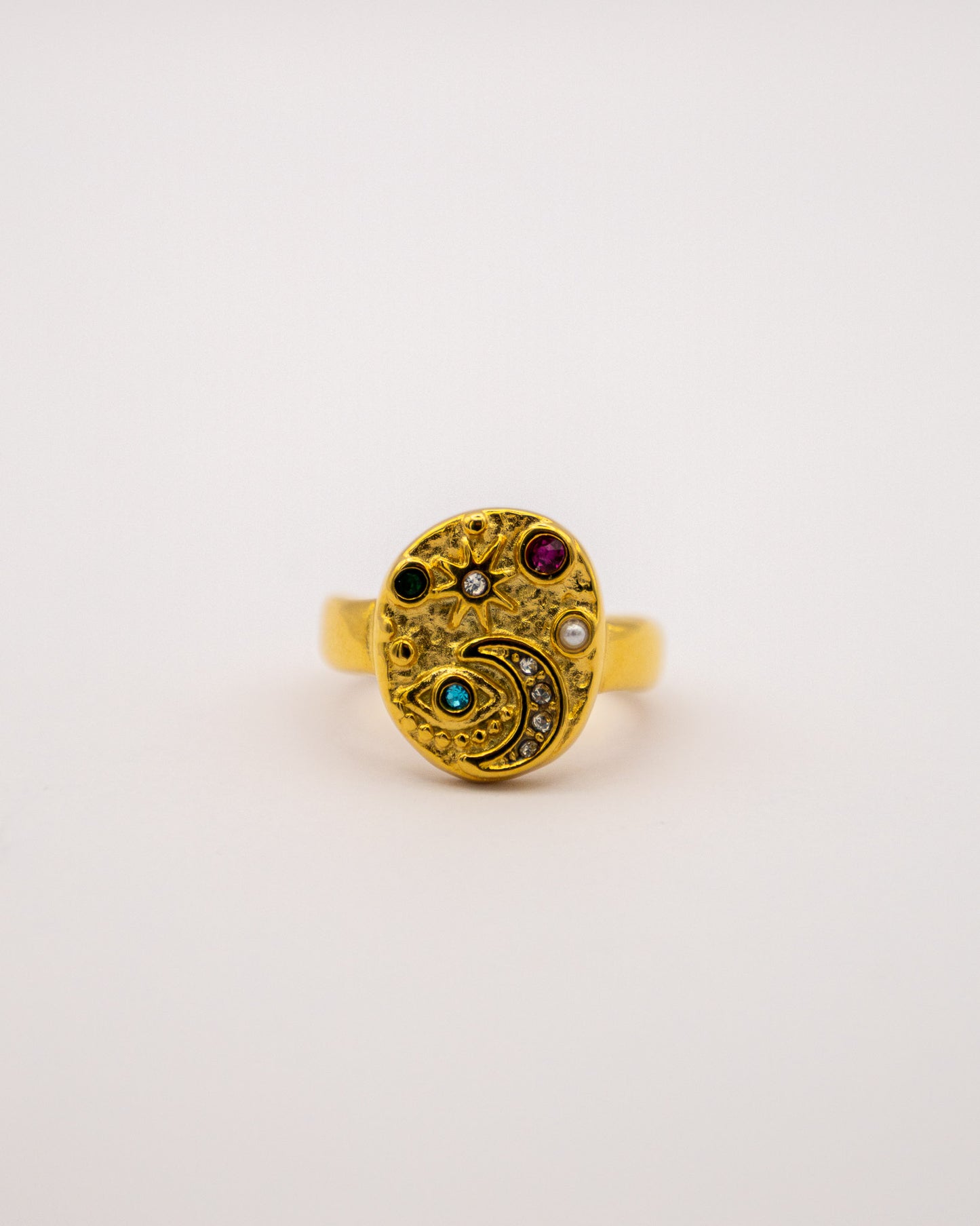 Sol Y Luna Ring