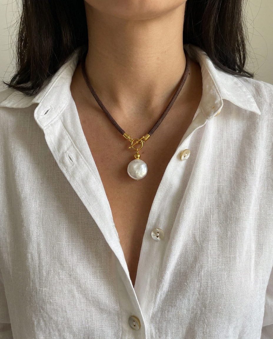 Collar Perla Egipto