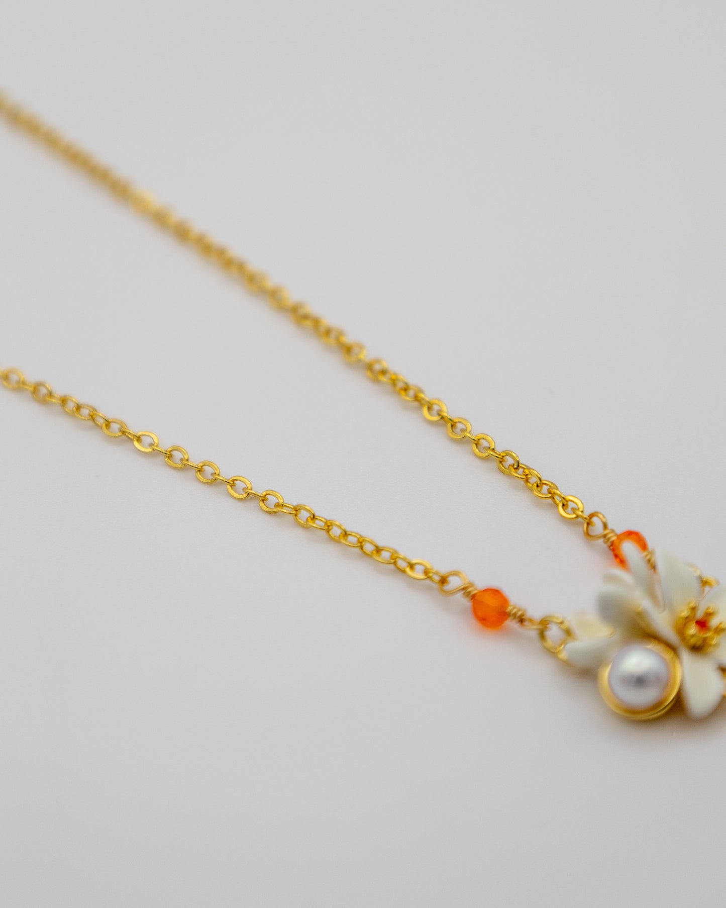 Collar Azahar Mandarina