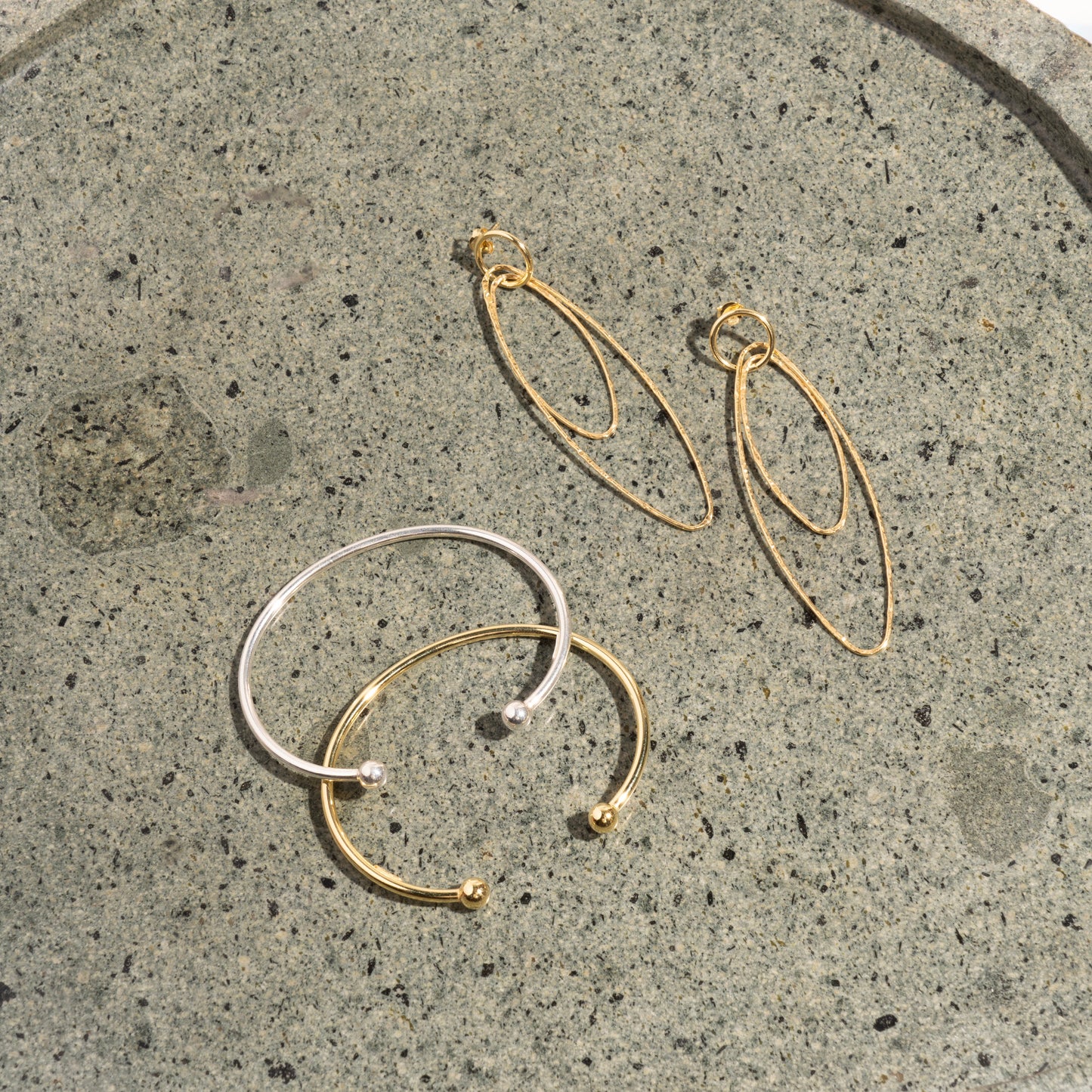 Pendientes Lisianthus