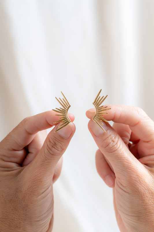 Pendientes Gerbera